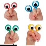4 Googly Eye Finger Puppets set of 4  B00BSXE7T8